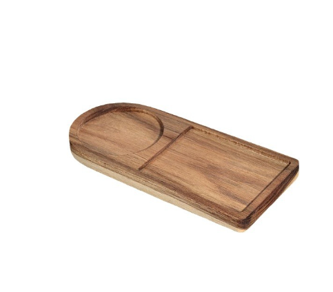Wooden Beverage Tray & Coaster